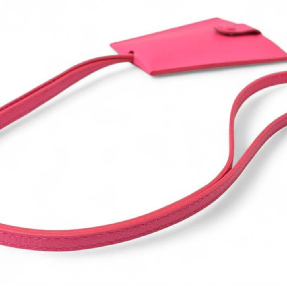 Balenciaga Key Ring Charm Neck Strap Clochette Pink Never - Picture 6 of 6